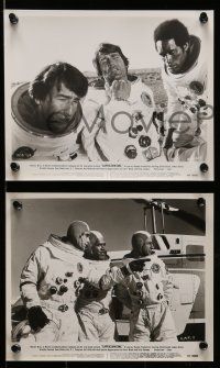 5d568 CAPRICORN ONE 7 8x10 stills '78 astronauts Elliott Gould, O.J. Simpson & James Brolin!
