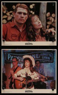 5d071 COAL MINER'S DAUGHTER 4 8x10 mini LCs '80 Sissy Spacek as Loretta Lynn, Tommy Lee Jones!