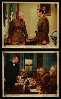 5d018 COURT-MARTIAL OF BILLY MITCHELL 8 color 8x10 stills '56 Gary Cooper, directed by Preminger!