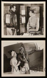 5d255 FLYING TIGERS 13 8x10 stills '42 all cool images with Big John Wayne, WWII airplane!