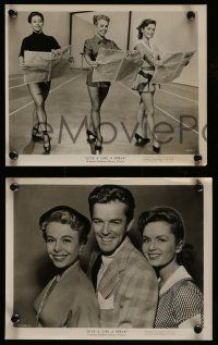 5d851 GIVE A GIRL A BREAK 3 8x10 stills '53 images of Marge & Gower Champion, Debbie Reynolds
