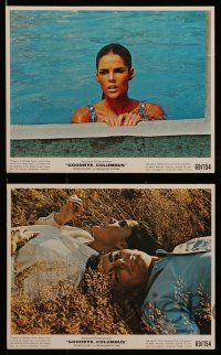 5d054 GOODBYE COLUMBUS 6 color 8x10 stills '69 great images of Richard Benjamin & pretty Ali MacGraw