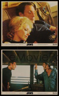 5d097 JAWS 3 8x10 mini LCs '75 Spielberg classic, Roy Scheider, Robert Shaw, Richard Dreyfuss!