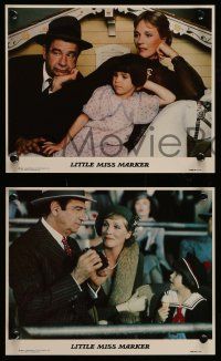5d077 LITTLE MISS MARKER 4 8x10 mini LCs '80 Walter Matthau, Julie Andrews, Sara Stimson!