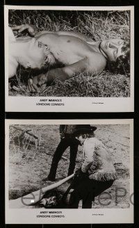 5d367 LONESOME COWBOYS 10 8x10 stills '68 Andy Warhol sexy surreal western!