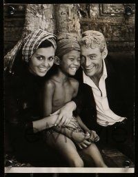 5d869 LORD JIM 3 trimmed from 7.5x9.75 to 8x9.5 stills '65 Peter O'Toole and sexiest Dalia Lavi!