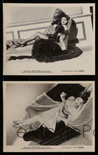 5d658 LULU BELLE 6 8x10 stills R53 sexy Dorothy Lamour & George Montgomery, cool boxing images!