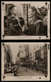 5d800 MIRACLE ON 34th STREET 4 8x10 stills '47 young Natalie Wood, Maureen O'Hara & Payne!