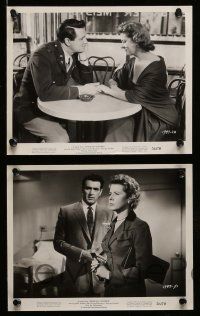 5d239 NEVER SAY GOODBYE 14 8x10 stills '56 cool images of Rock Hudson & Cornell Borchers!
