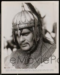 5d968 OMAR SHARIF 2 8x10 stills '65 great images from Genghis Khan and Behold a Pale Horse!