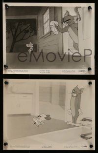 5d729 PUPPY TALE 5 8x10 stills '54 Tom & Jerry, great cartoon images of the cat and mouse duo!