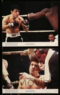 5d025 RAGING BULL 8 8x10 mini LCs '80 boxer Robert De Niro, Joe Pesci, Martin Scorsese classic!