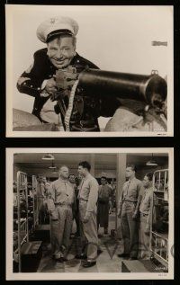 5d223 SALUTE TO THE MARINES 15 8x10 stills '43 WWII soldier Wallace Beery, many fight scenes!
