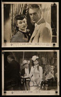5d673 SARATOGA TRUNK 6 8x10 stills R54 great images of Gary Cooper, Ingrid Bergman, by Edna Ferber!