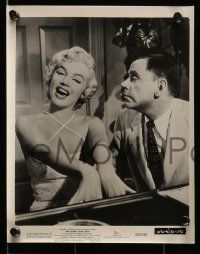 5d813 SEVEN YEAR ITCH 4 8x10 stills '55 Wilder, three with sexy Marilyn Monroe + Ewell & Keyes!