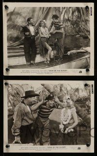 5d737 SONG OF THE ISLANDS 5 8x10 stills '42 Betty Grable, Victor Mature & Jack Oakie!
