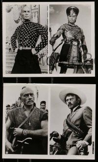 5d907 YUL BRYNNER 3 8x10 stills '60s cool portraits of the star from a variety of roles!
