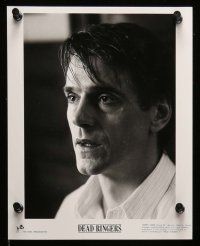 5d409 DEAD RINGERS 9 English 8x10 stills '89 Jeremy Irons & Genevieve Bujold, David Cronenberg!