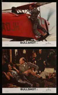 5d016 BULLSHOT 8 color English FOH LCs '83 wacky English parody of the Bulldog Drummond series!