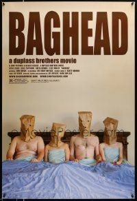 5g074 BAGHEAD 1sh '08 comedy horror melodrama, Steve Zissis, Ross Partridge, wacky image!