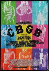 5g152 CBGB 1sh '13 Alan Rickman, Malin Akerman, Justin Bartha, 1 disgusting bathroom!
