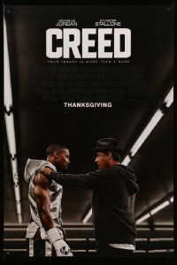 5g199 CREED advance DS 1sh '15 image of Sylvester Stallone as Rocky Balboa with Michael Jordan!