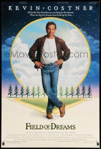 5g295 FIELD OF DREAMS DS 1sh '89 Kevin Costner baseball classic, if you build it, they will come