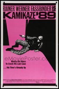 5g500 KAMIKAZE '89 1sh '83 Rainer Werner Fassbinder w/gun, his time's already up!