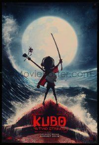 5g509 KUBO & THE TWO STRINGS teaser DS 1sh '16 voices of Mara, Theron, McConaughey, Fiennes, Takei