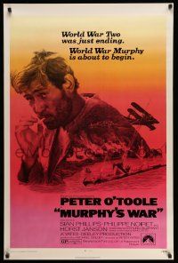 5g648 MURPHY'S WAR 1sh '71 Peter O'Toole, WWII was ending, WWMurphy was about to begin!