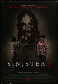 5g815 SINISTER 2 advance DS 1sh '15 James Ransone, Shannyn Sossamon, creepiest horror image!