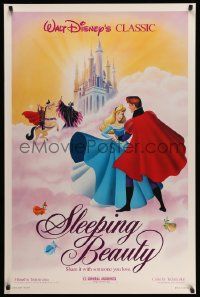 5g820 SLEEPING BEAUTY 1sh R86 Walt Disney cartoon fairy tale fantasy classic!