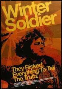 5g972 WINTER SOLDIER 1sh R00s Vietnam war documentary featuring Rusty Sachs and Senator John Kerry!