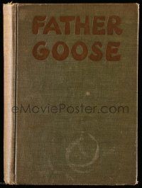 5h301 FATHER GOOSE hardcover book '34 The Story of Mack Sennett, written early in his career!
