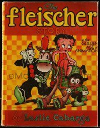 5h314 FLEISCHER STORY hardcover book '76 creators of Koko the Clown, Betty Boop & Popeye cartoons!