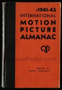 5h231 INTERNATIONAL MOTION PICTURE ALMANAC hardcover book '42 loaded with movie information!
