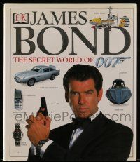 5h341 JAMES BOND: THE SECRET WORLD OF 007 hardcover book '00 filled with great color images!