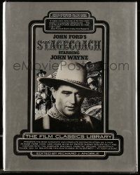 5h342 JOHN FORD'S STAGECOACH hardcover book '75 recreating the movie in over 1,200 images & words!