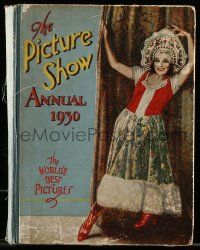 5h264 PICTURE SHOW ANNUAL English hardcover book '30 The World's Best in Pictures, w/ many photos!