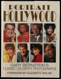 5h374 PORTRAIT HOLLWOOD hardcover book '94 Gary Bernstein's Classic Celebrity Photographs, color!