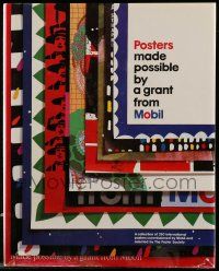 5h376 POSTERS MADE POSSIBLE BY A GRANT FROM MOBIL hardcover book '88 over 250 color images!