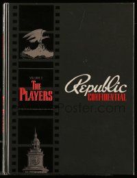 5h381 REPUBLIC CONFIDENTIAL signed vol. 2 hardcover book '92 by TWELVE different movie stars!