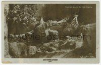 5h081 DIE NIBELUNGEN 678/2 German Ross postcard '24 Siegfried swings his sword at the dragon!