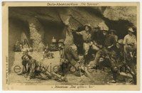 5h104 DIE SPINNEN 1. TEIL DER GOLDENE SEE German Ross postcard '19 Carl de Vogt attacks Inca man!