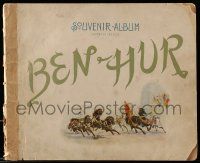 5h441 BEN-HUR stage play souvenir program book 1899 early production from Lew Wallace classic!