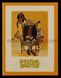 5h495 DOCTOR DOLITTLE souvenir program book '67 Rex Harrison speaks with animals, Richard Fleischer
