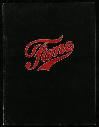 5h506 FAME souvenir program book '80 Alan Parker, New York High School of Performing Arts!