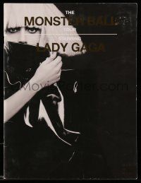 5h589 LADY GAGA music concert souvenir program book '09 from The Monster Ball tour, great images!