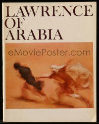 5h592 LAWRENCE OF ARABIA 40pg souvenir program book '63 David Lean classic, O'Toole, great images!