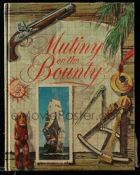 5h624 MUTINY ON THE BOUNTY hardcover souvenir program book '62 Marlon Brando + Henninger 8x10 print!